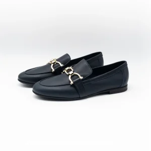 FRAU - MOCASSINI MORSETTO BLU