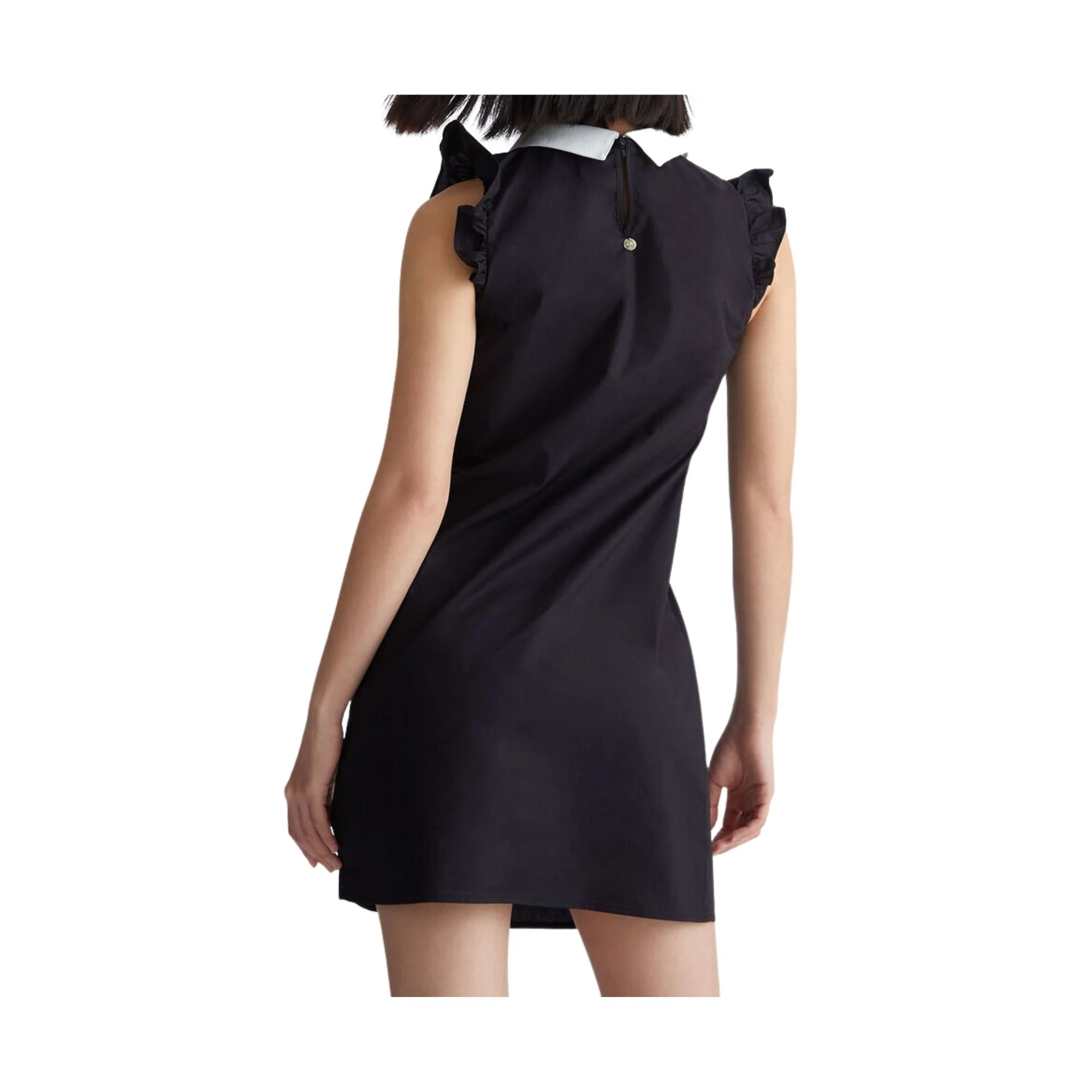 Abito Donna mini con colletto strass - immagine 4