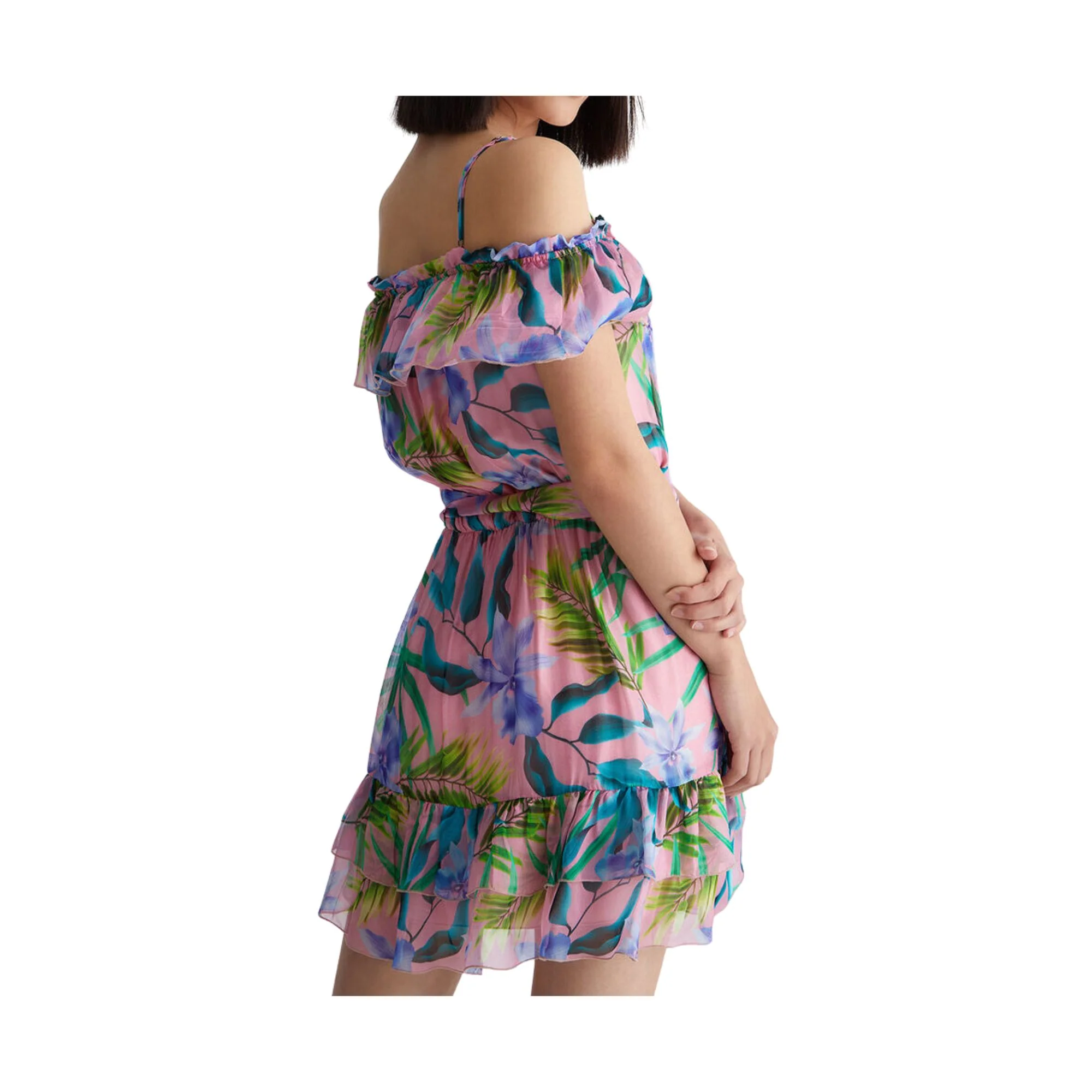 Abito Donna mini in misto seta - immagine 5