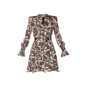 Abito Donna con stampa paisley all over