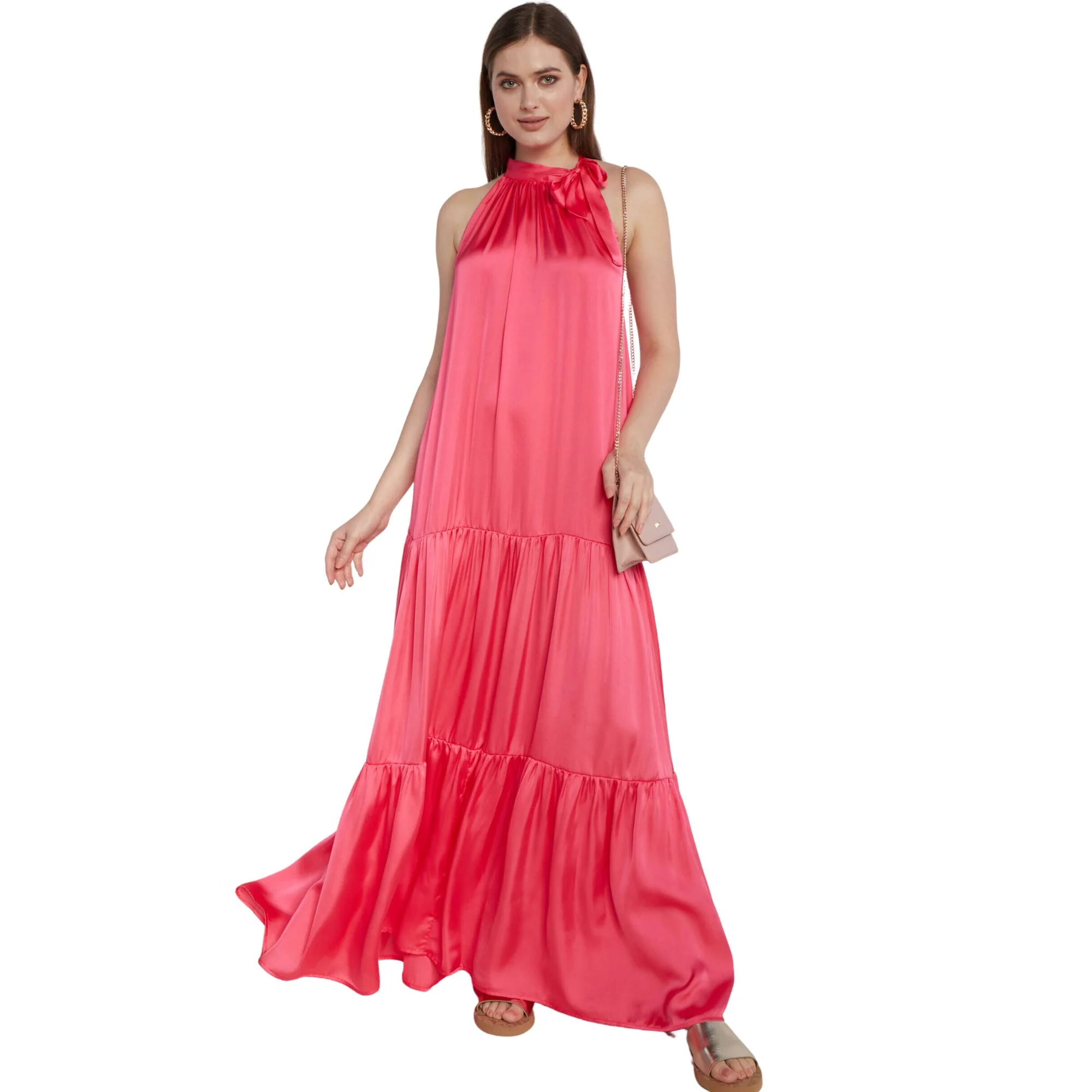 Abito Donna con scollo con fiocco - immagine 4