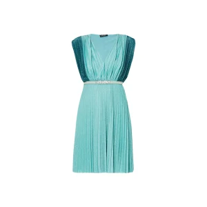 Vestito Donna plissé in lurex