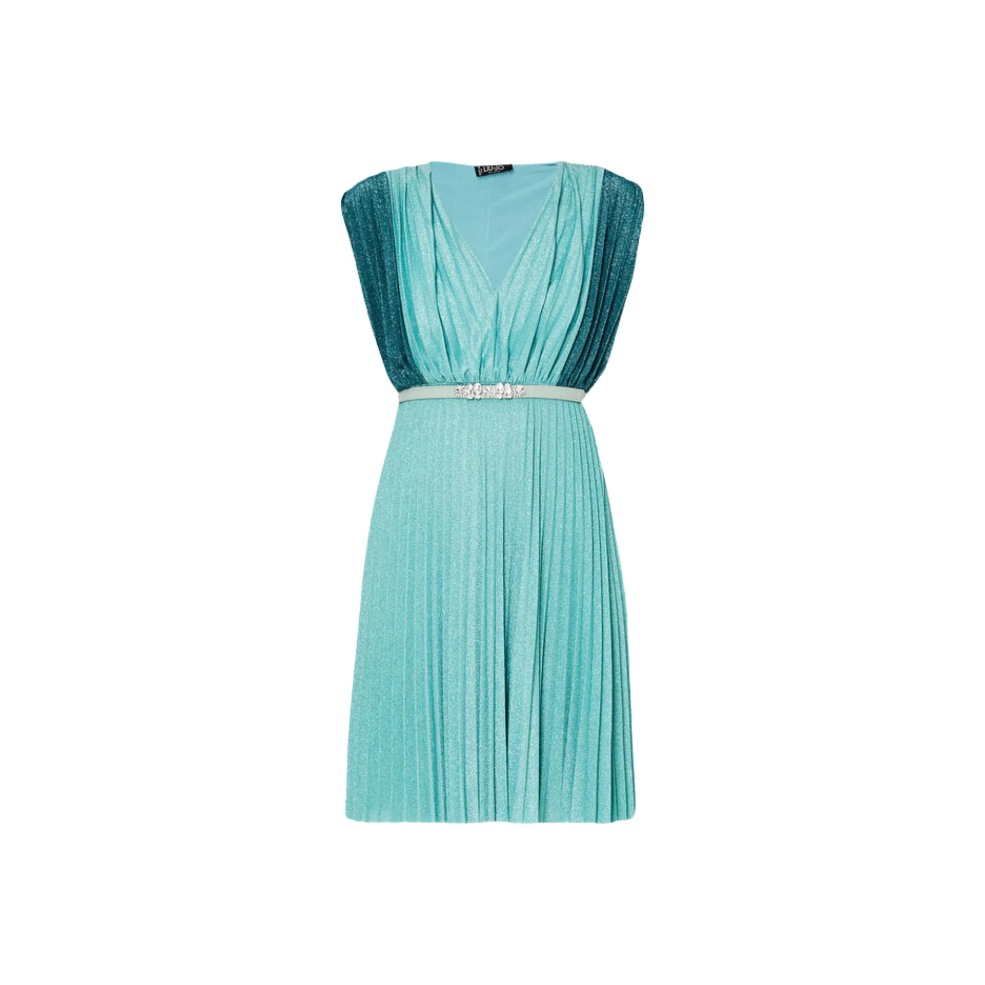 Vestito Donna plissé in lurex - immagine 2