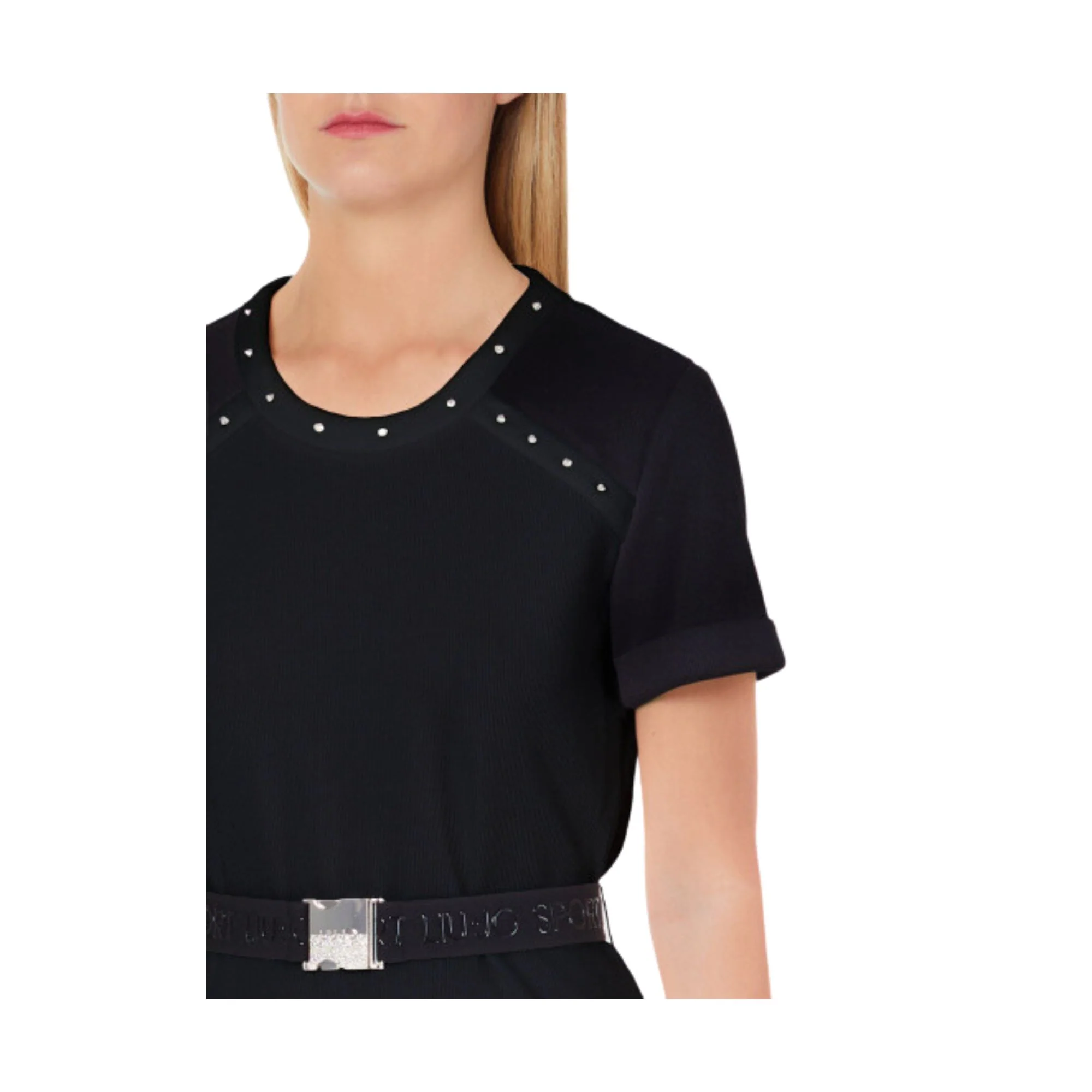 Abito Donna a maniche corte e cintura - immagine 4