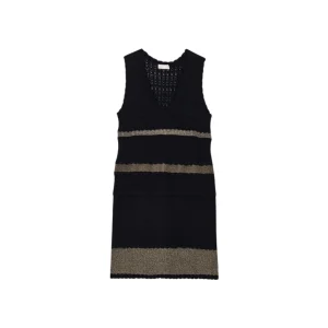 Abito Donna con mix di lavorazioni 3D