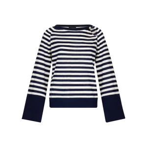 Maglia Donna in lana e cahmere a righe