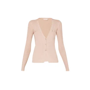 Cardigan Donna con borchie metalliche