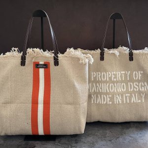 MANIKOMIO -2 PROJECT COTTON STRIPE ARANCIO