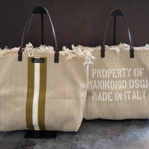 MANIKOMIO -2 PROJECT COTTON STRIPE GOLD