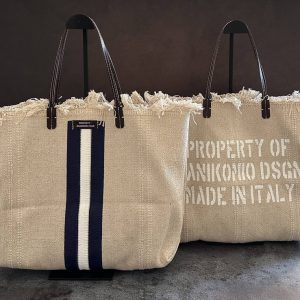 MANIKOMIO -2 PROJECT COTTON STRIPE BLU