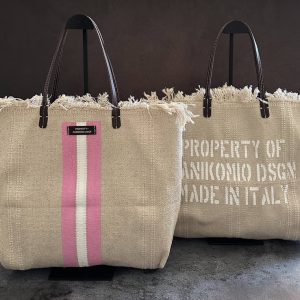 MANIKOMIO -2 PROJECT COTTON STRIPE PINK