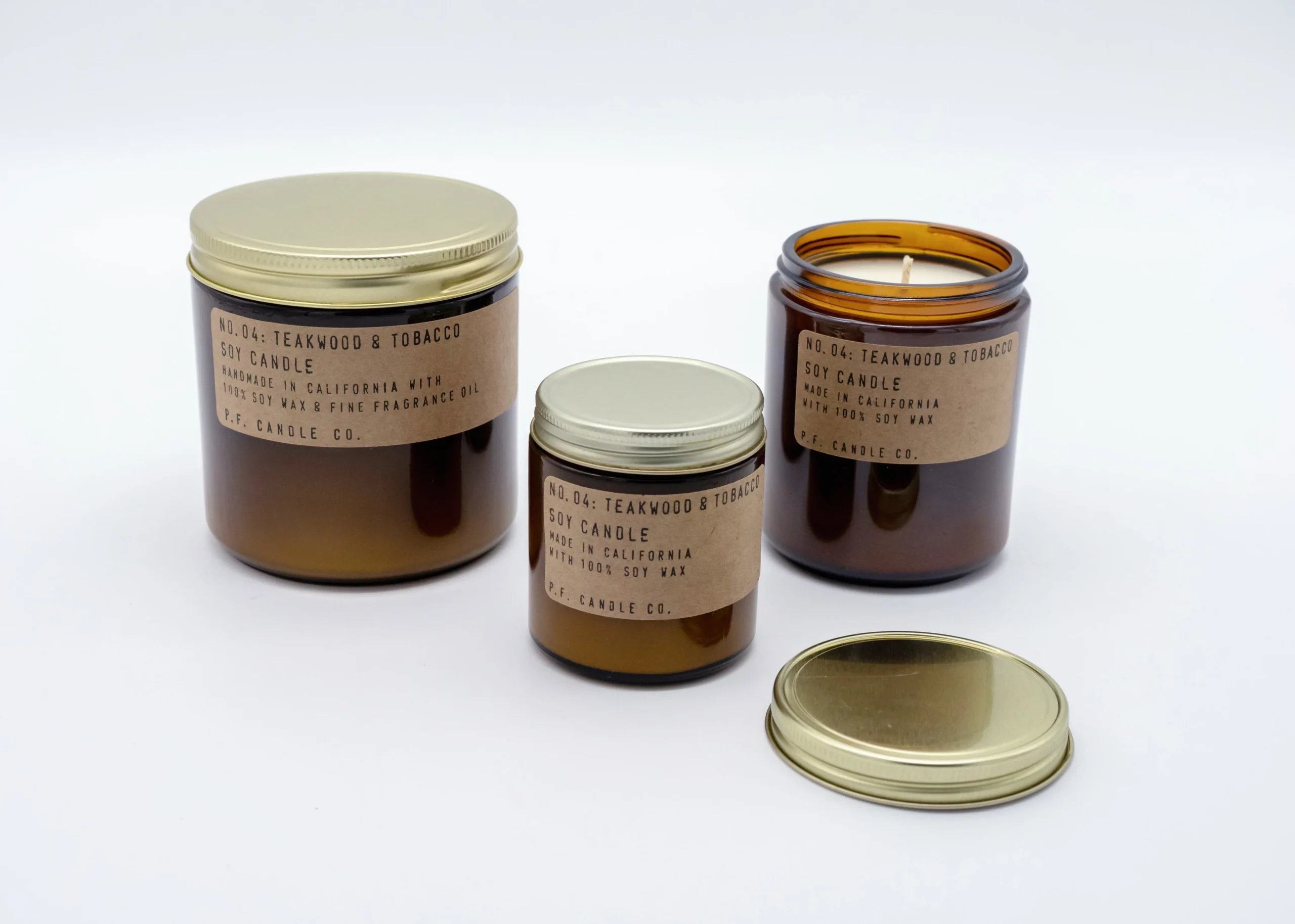 P.F. CANDLE CO. - TEAKWOOD & TOBACCO