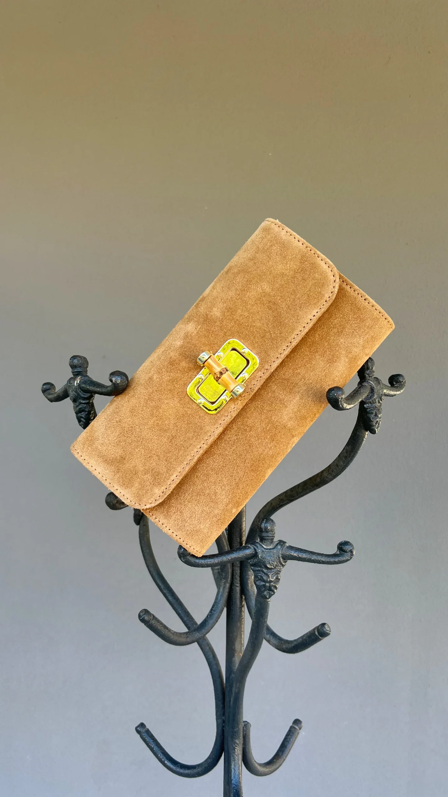 POLO SHOES BAGS - BAG IRIS CAMMELLO