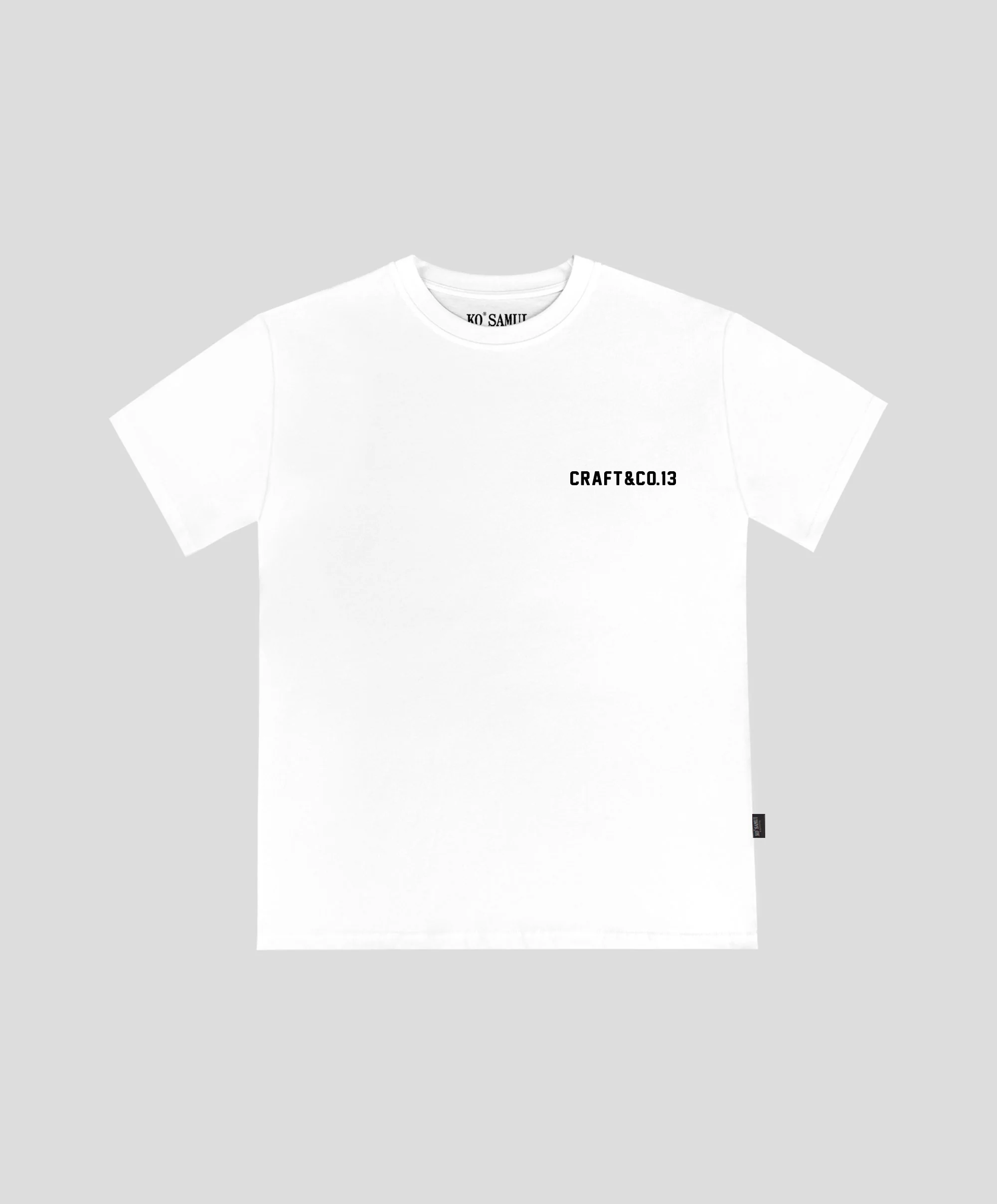 KOSAMUI - TSHIRT RIDIN WHITE - immagine 3