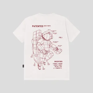 KOSAMUI -T-SHIRT SPACECRAFT WHITE