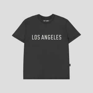 KOSAMUI -T-SHIRT LOS ANGELES TINTO ANTRACITE