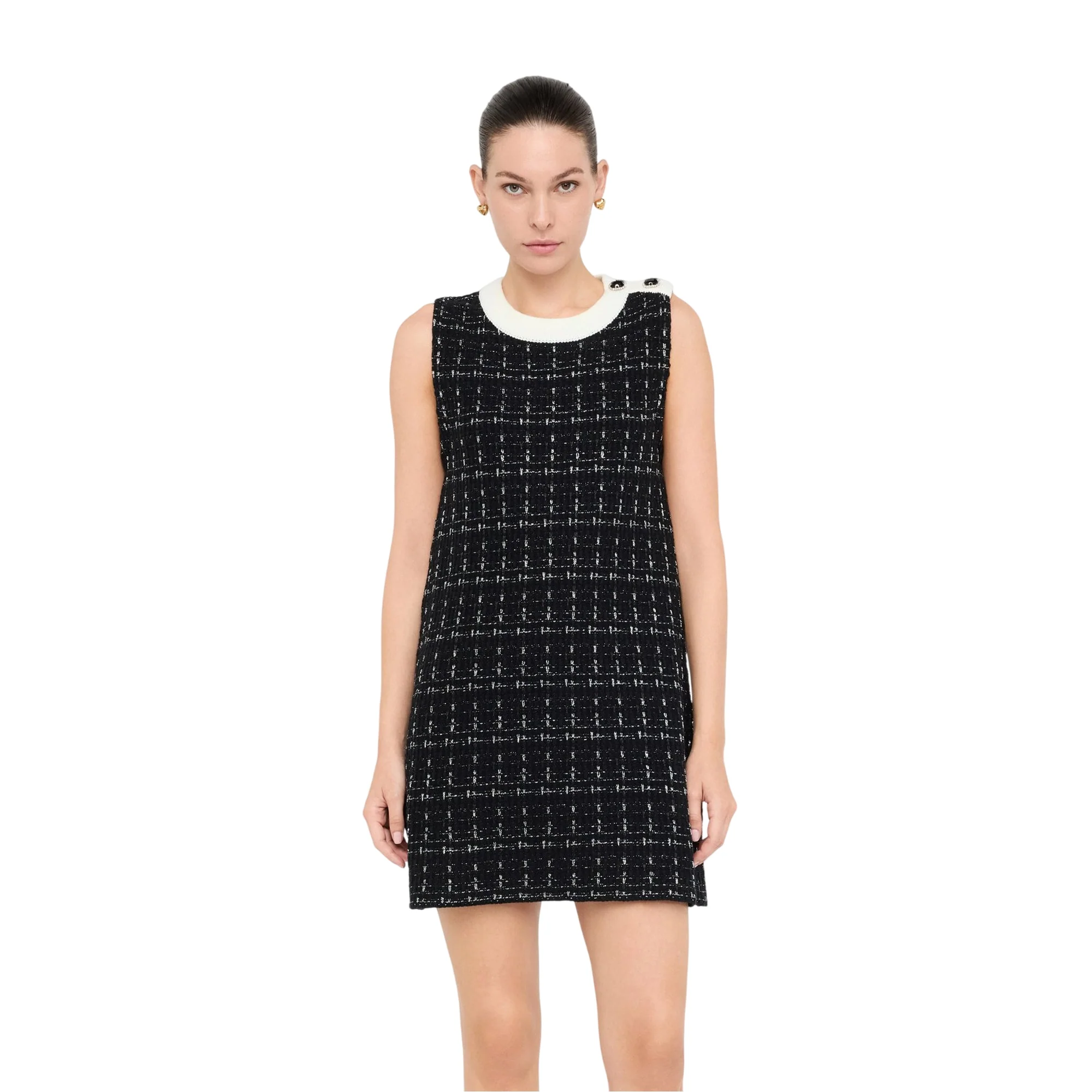 Abito Donna mini in cotone e lana - immagine 3