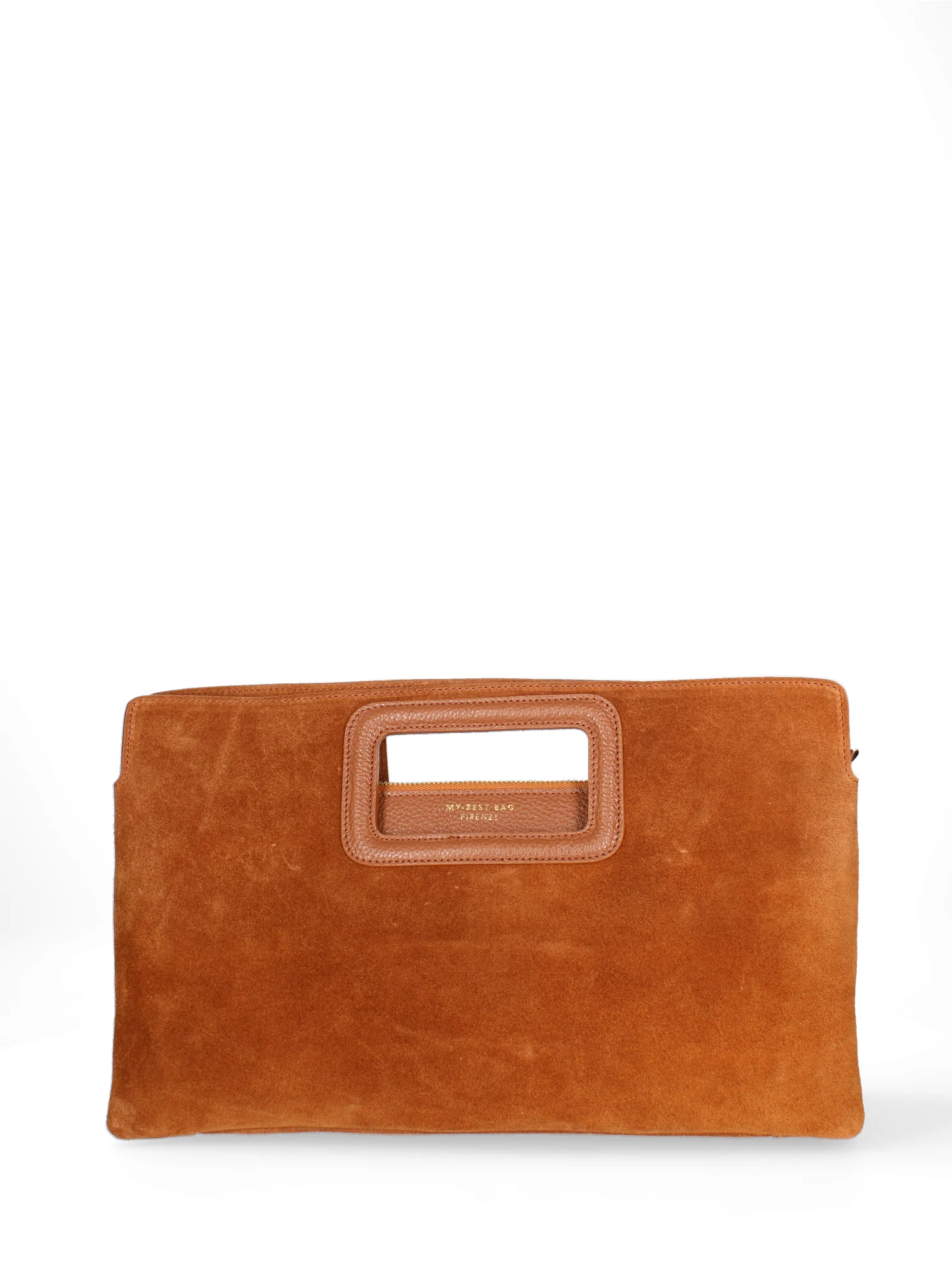 MY BEST BAG - VIKTORIA SCAMOSCIATO CUOIO - immagine 2