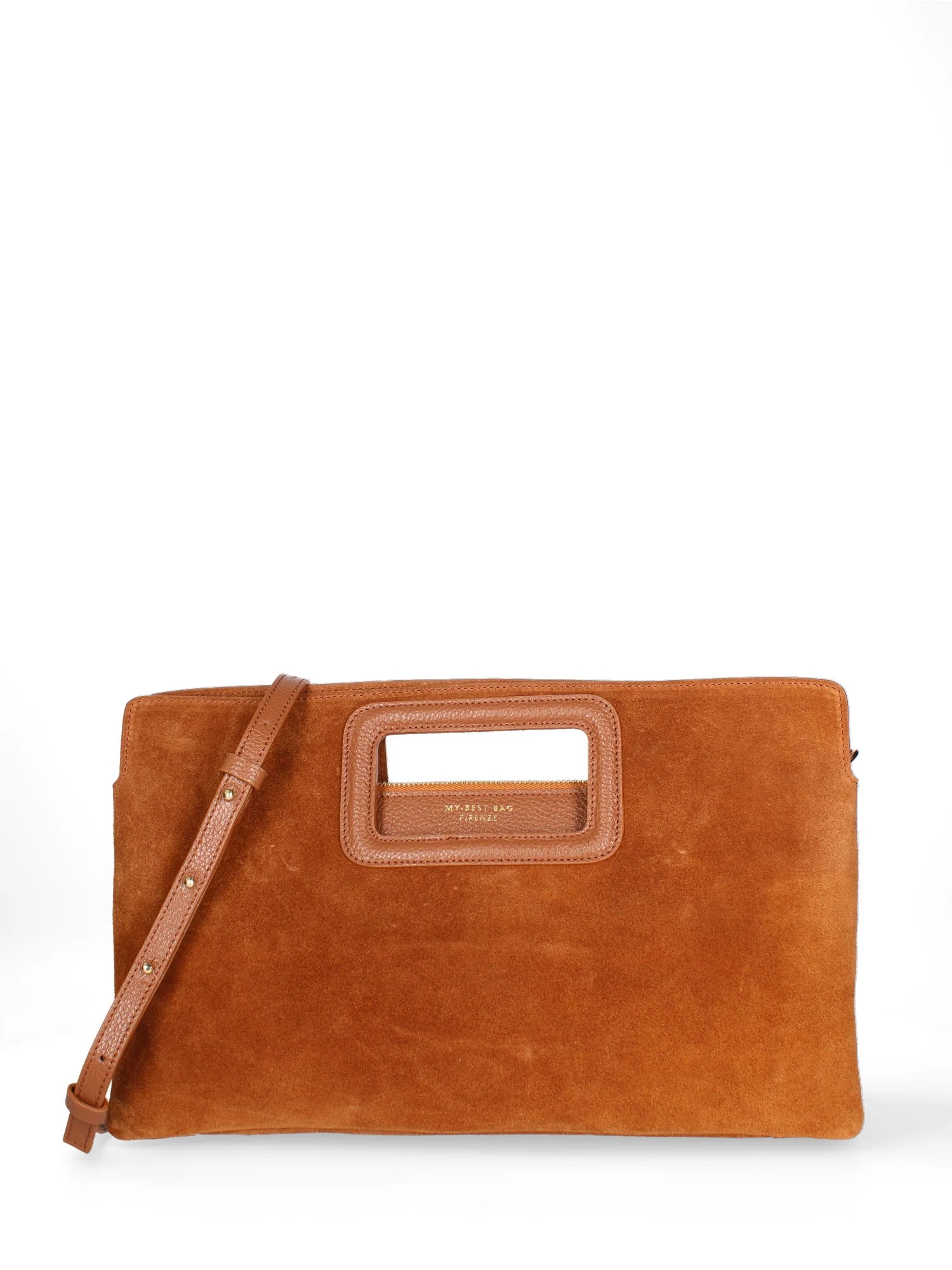 MY BEST BAG - VIKTORIA SCAMOSCIATO CUOIO - immagine 5