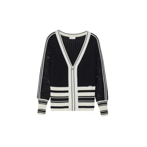 Cardigan Donna con zip frontale