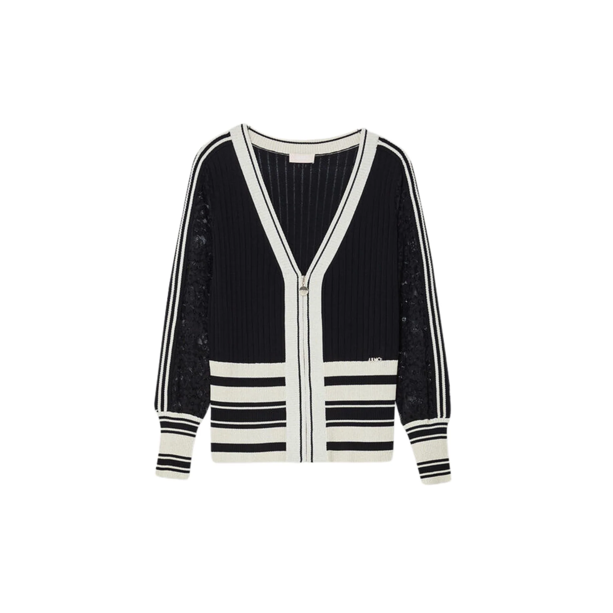 Cardigan Donna con zip frontale - immagine 2