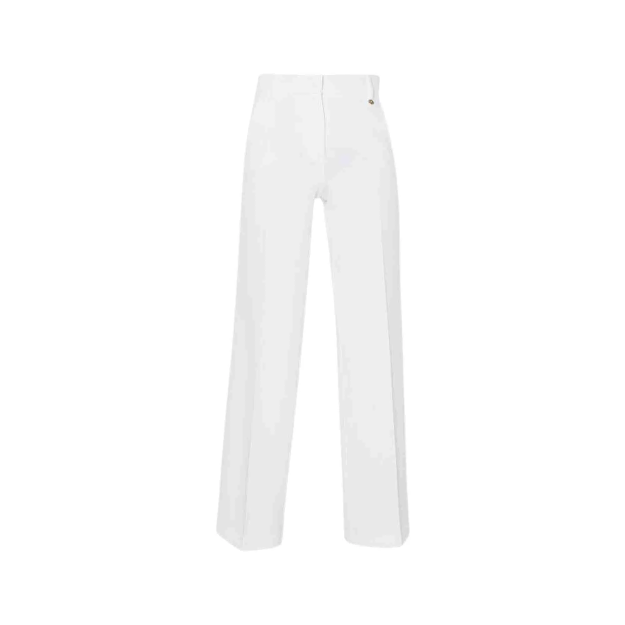 Pantalone Donna a palazzo stretch - immagine 2