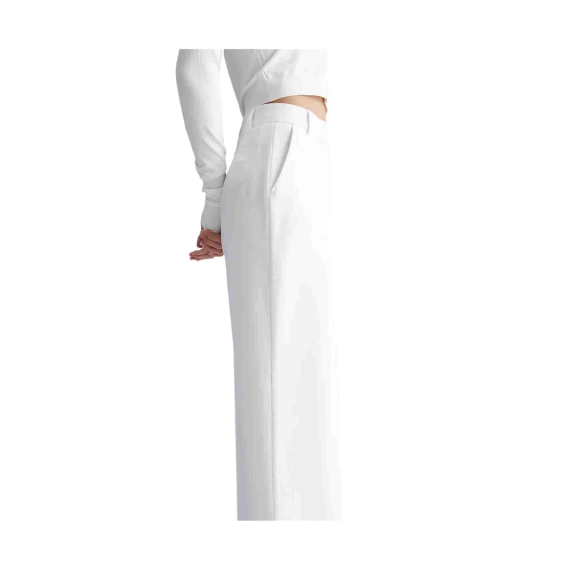Pantalone Donna a palazzo stretch - immagine 5