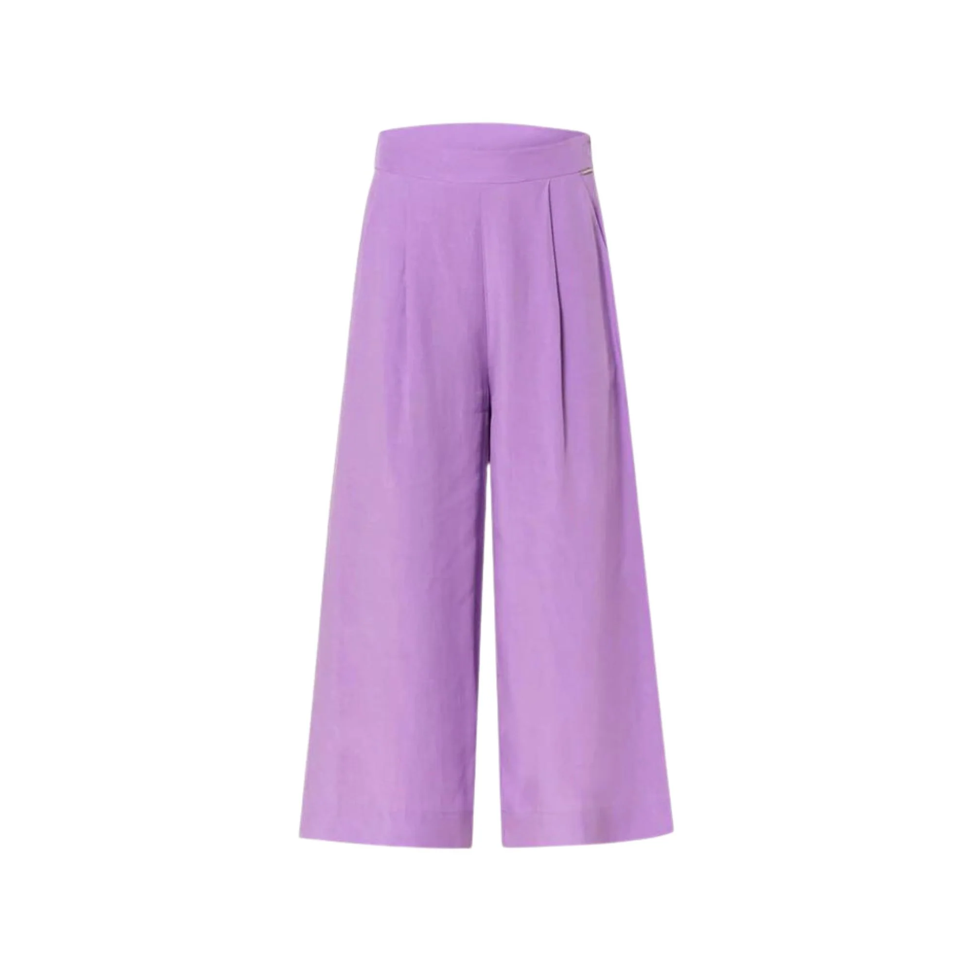 Pantalone Donna a vita alta e gamba larga - immagine 2