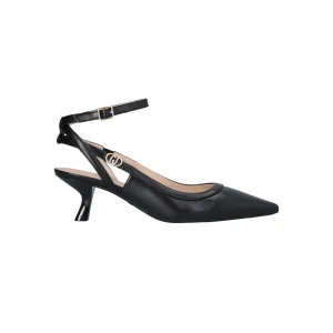 Slingback nere con tacco basso