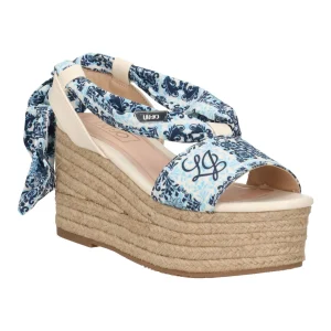 Sandalo Donna con zeppa capri milk