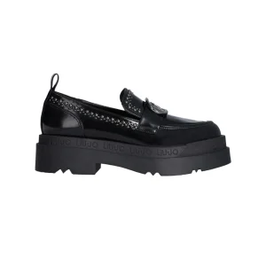 Mocassini Platform Donna con borchie