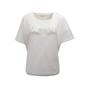 T-Shirt Donna con logo frontale