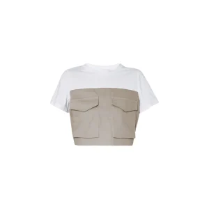 T-shirt Donna con maxi tasche