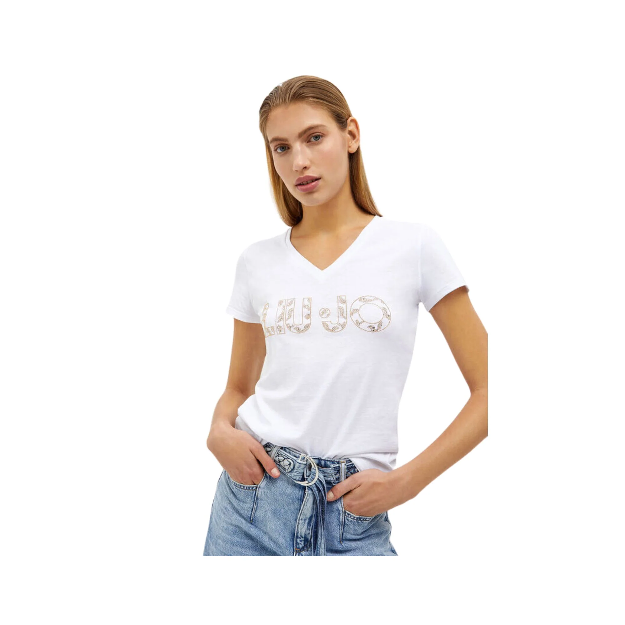 T-shirt Donna con logo lettering - immagine 8
