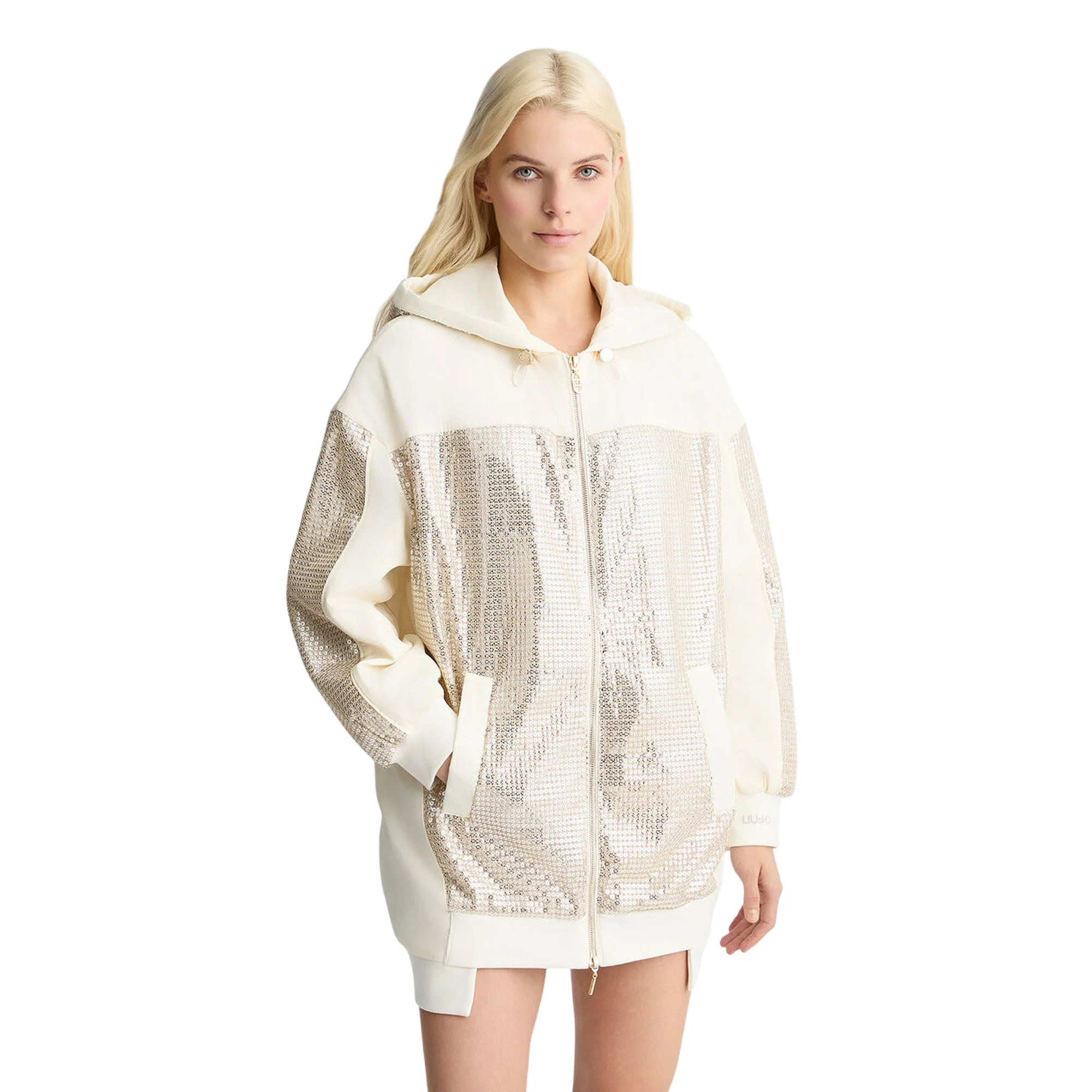 Parka da Donna con paillettes - immagine 3