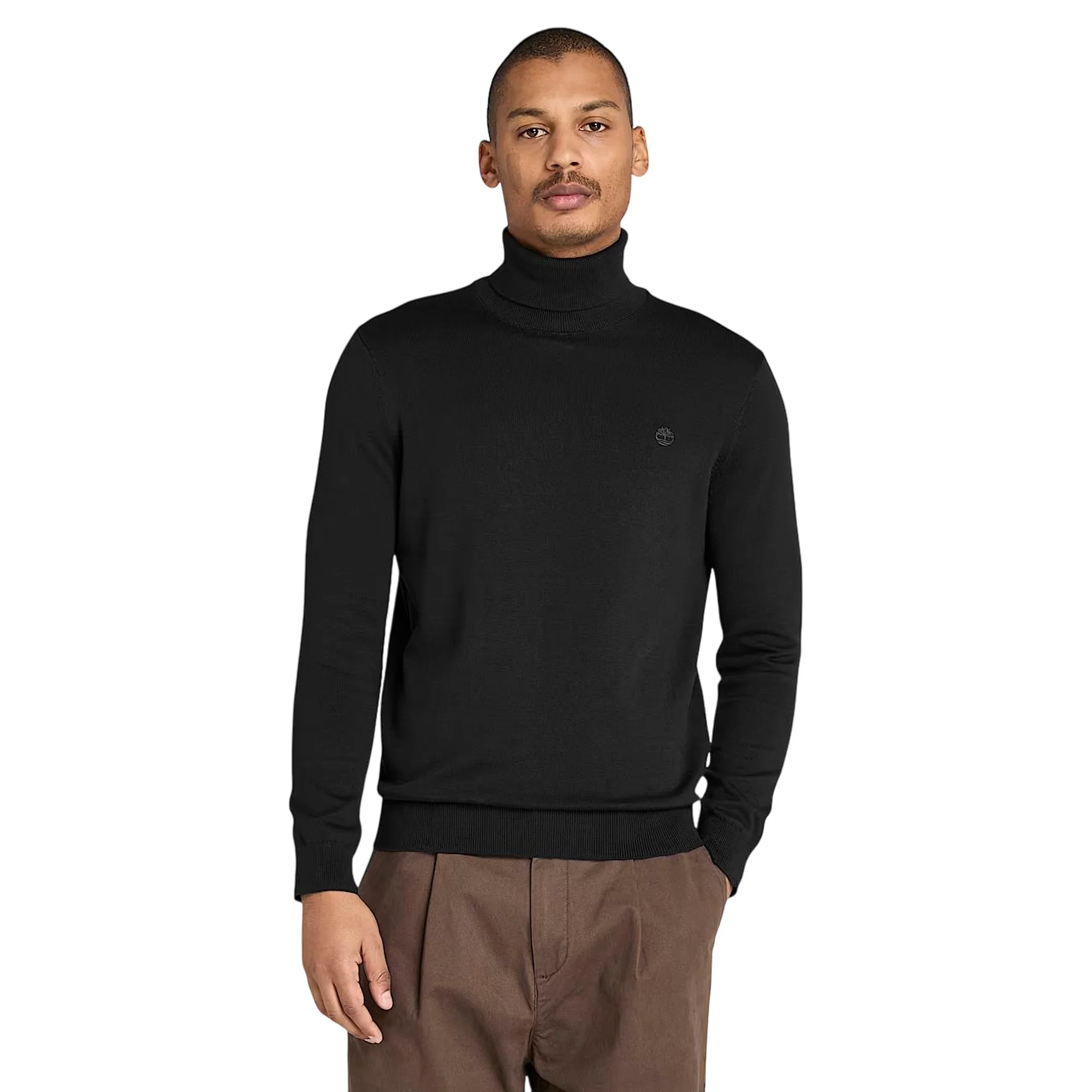 Maglione Uomo collo a lupetto Williams River Nero - immagine 3