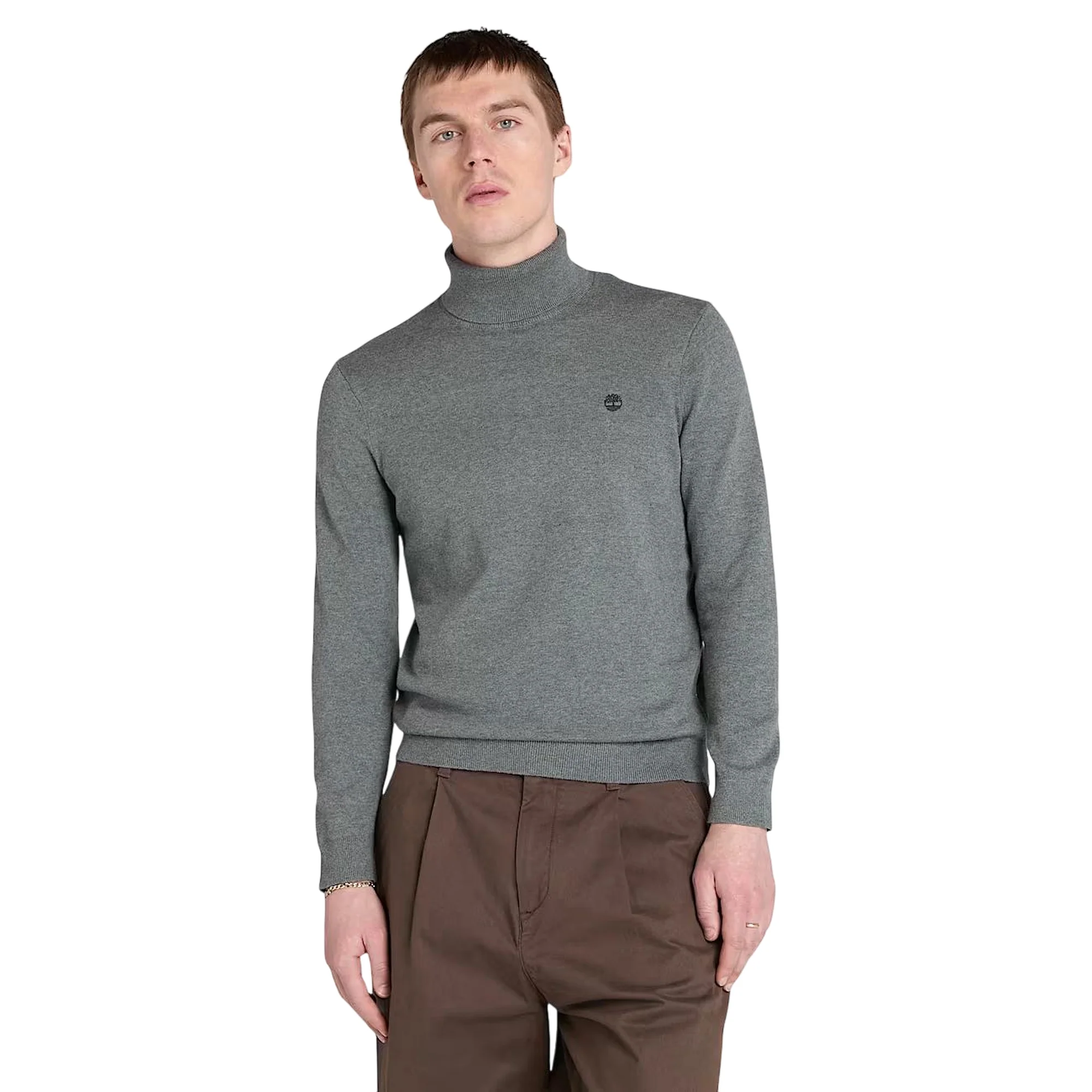Maglione Uomo collo a lupetto Williams River Grigio - immagine 3