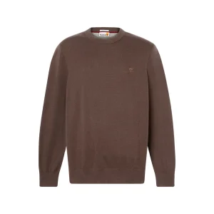 Maglione Uomo in cotone Williams River Marrone