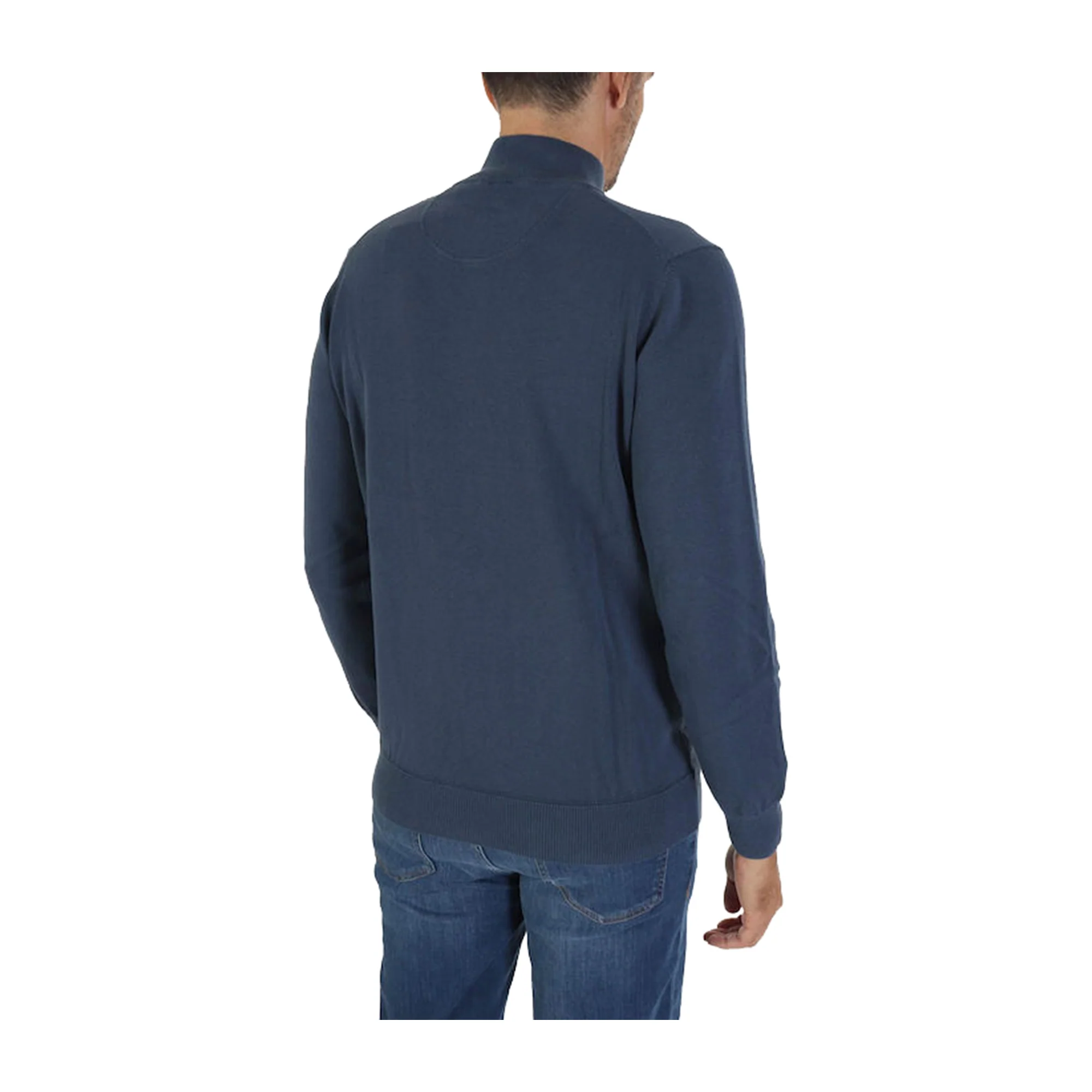 Maglione Uomo zip Williams River Blu scuro - immagine 3