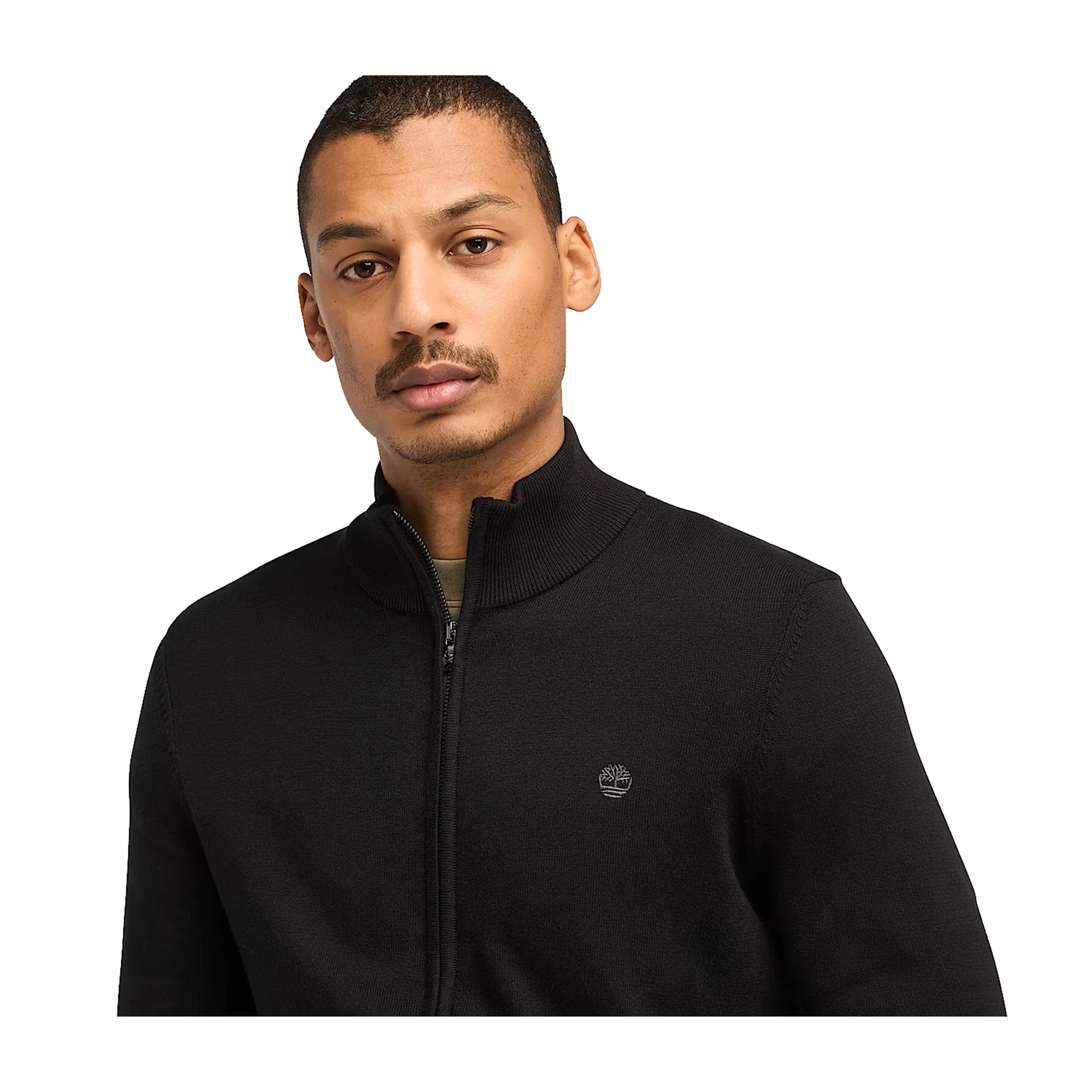 Maglione Uomo con zip Williams River Nero - immagine 5