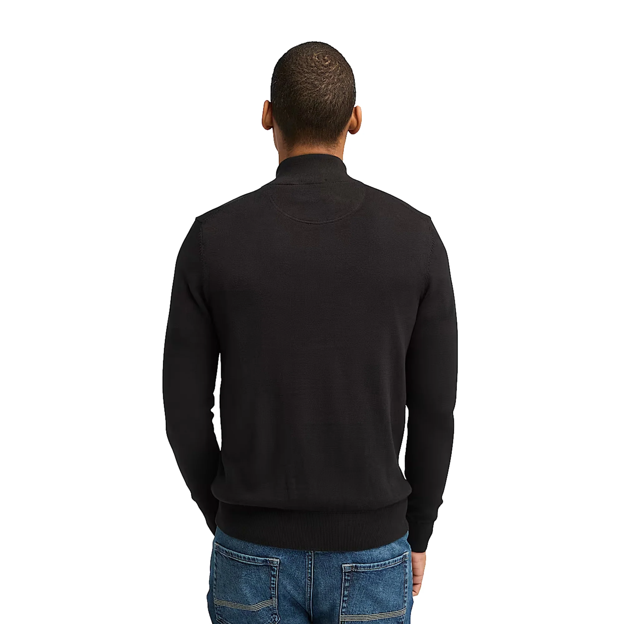 Maglione Uomo con zip Williams River Nero - immagine 4