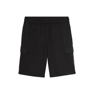 Pantaloncini cargo Unisex Woven Badge Nero