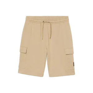 Pantaloncini cargo Unisex Woven Badge Beige
