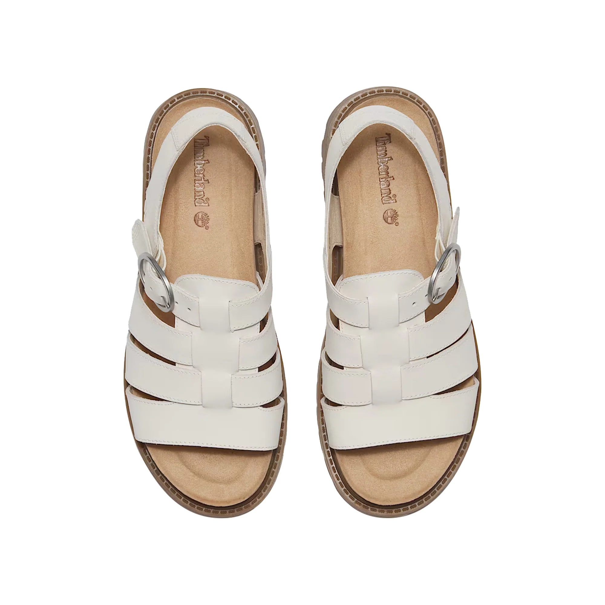 Sandali Donna Fisherman Clairemont Way Bianco - immagine 3