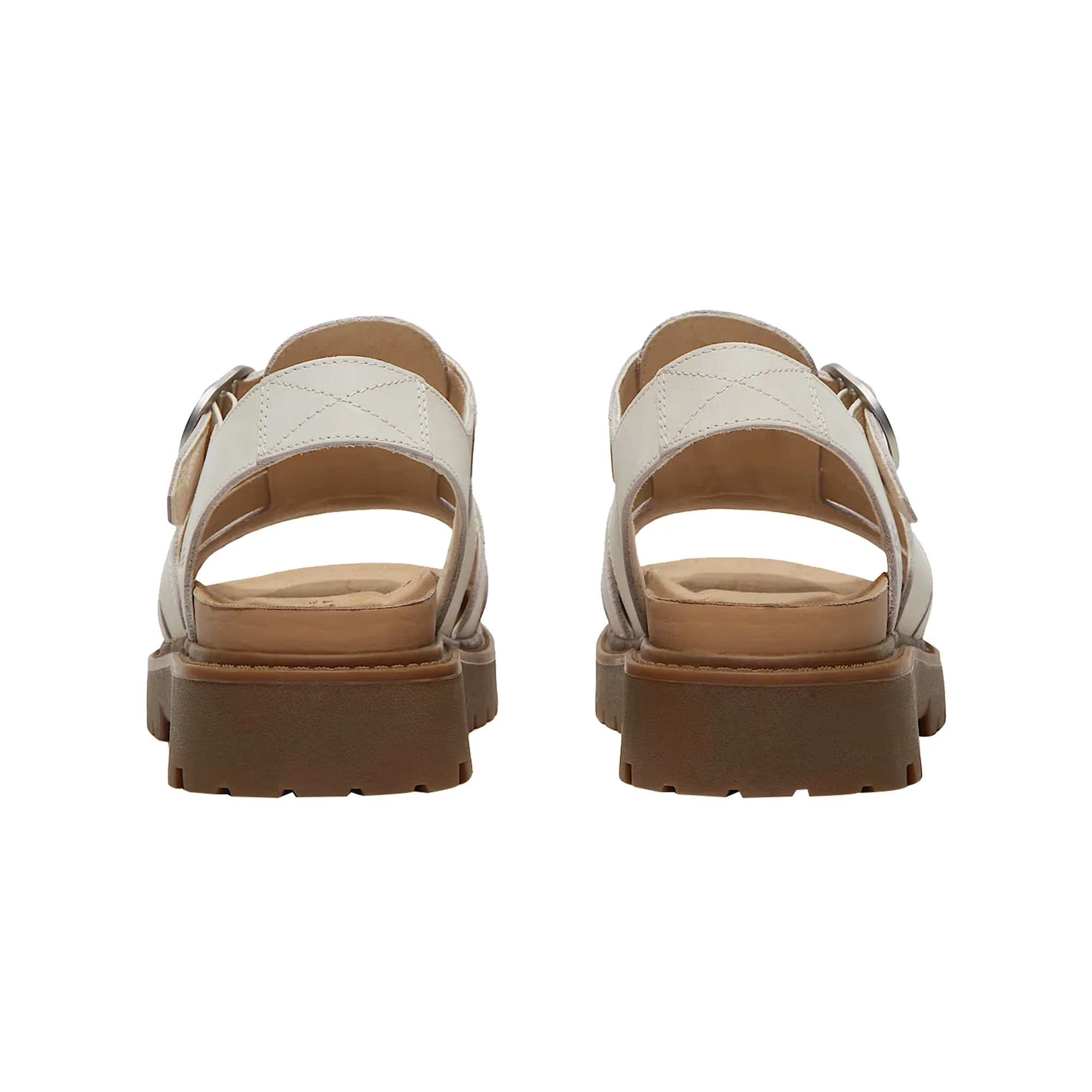 Sandali Donna Fisherman Clairemont Way Bianco - immagine 4