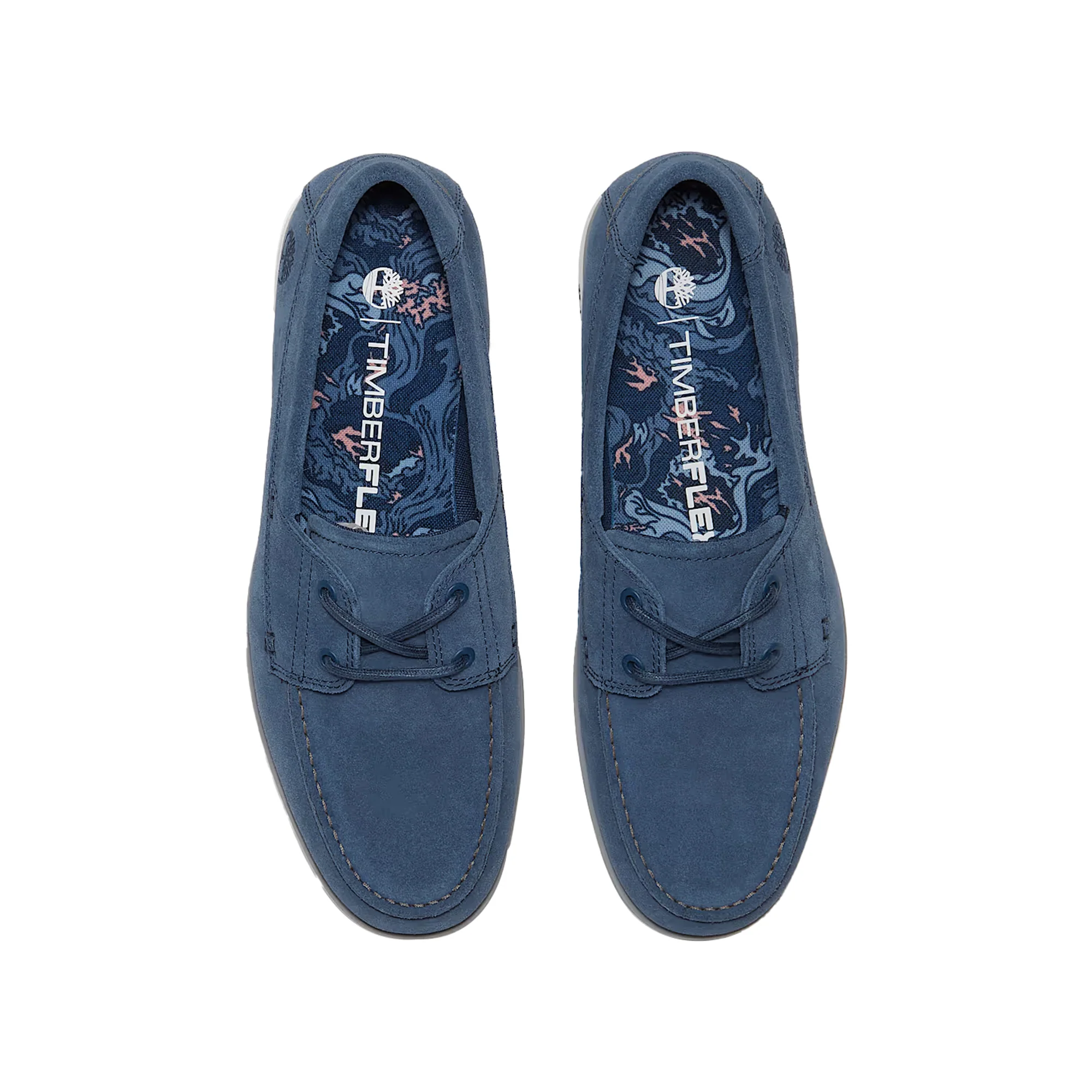 Scarpe Stringate Scamosciate Uomo Grafton Bay Blu - immagine 3