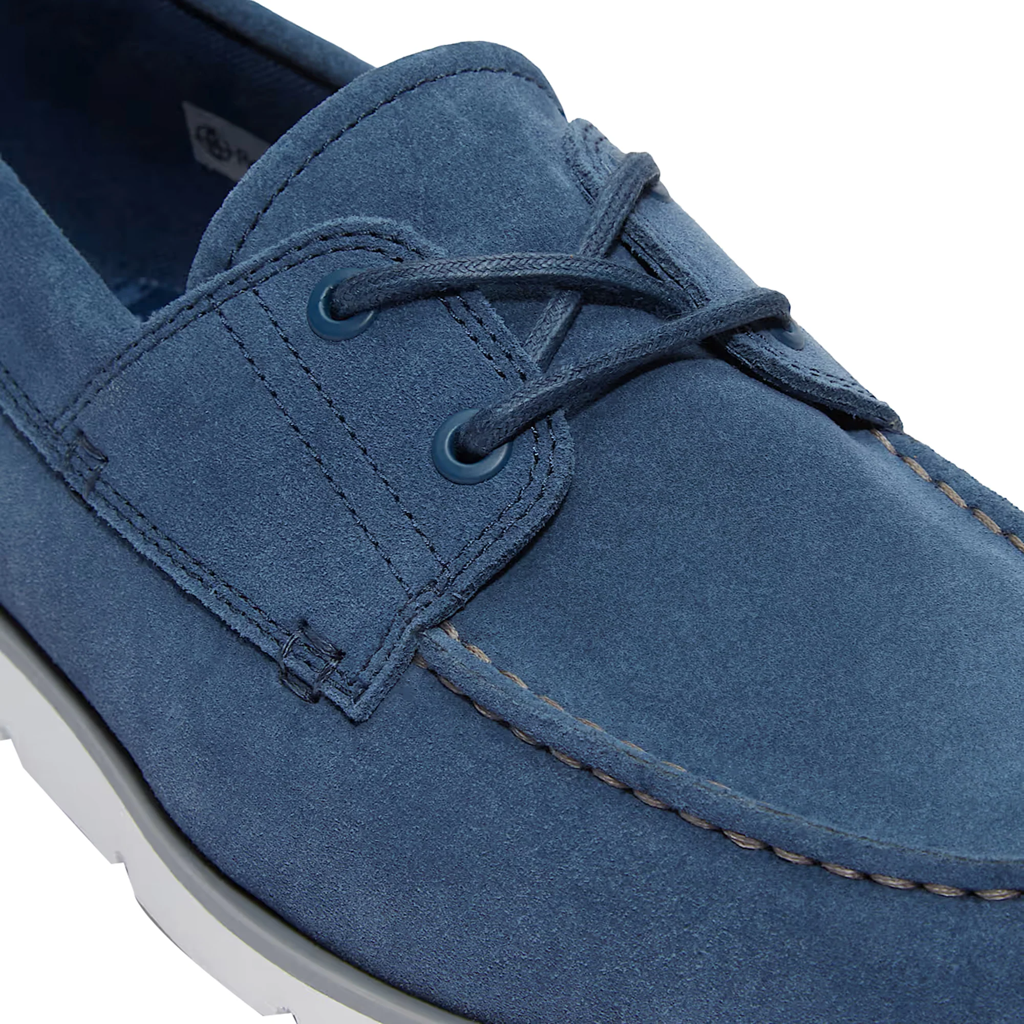 Scarpe Stringate Scamosciate Uomo Grafton Bay Blu - immagine 5