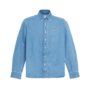 Camicia Uomo in denim con bottoni