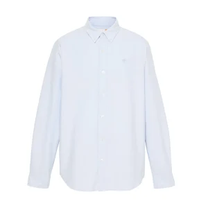 Camicia Uomo Oxford in Celeste