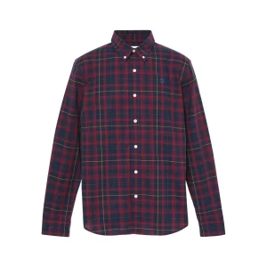 Camicia Uomo Stretch Poplin Check